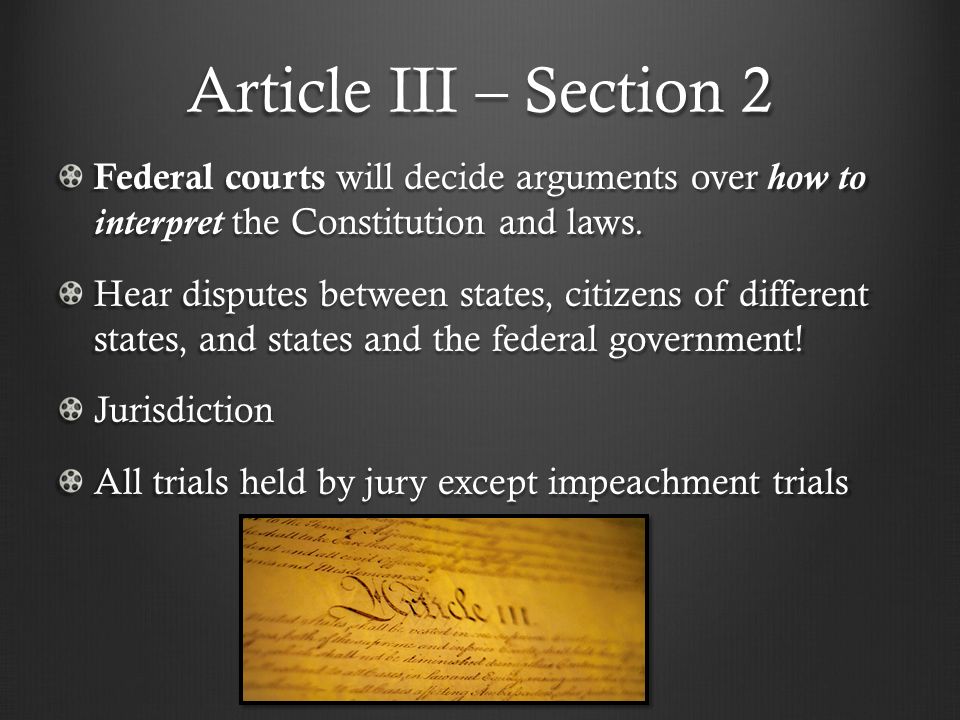 The Judicial Branch Article III ppt video online download